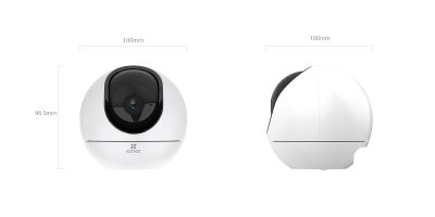 Camera IP Wifi EZVIZ C6 4MP Full HD, Xoay 360 Độ, Đàm Thoại 2 Chiều