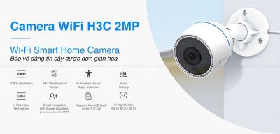 Camera Wi-fi EZVIZ H3C 2MP Ngoài Trời