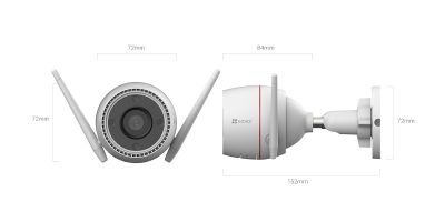 Camera WiFi Thông Minh Ngoài Trời EZVIZ H3C 4MP 2K+