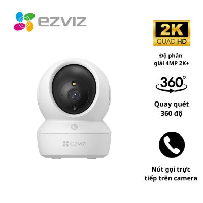 Camera Wifi không dây Ezviz H6C 4MP 2K, H.265, đàm thoại 2 chiều, theo dõi tự động