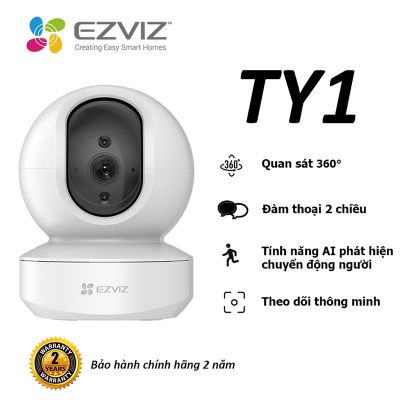 Camera IP Wifi EZVIZ TY1 2MP , Xoay 360 Độ, Đàm Thoại 2 Chiều